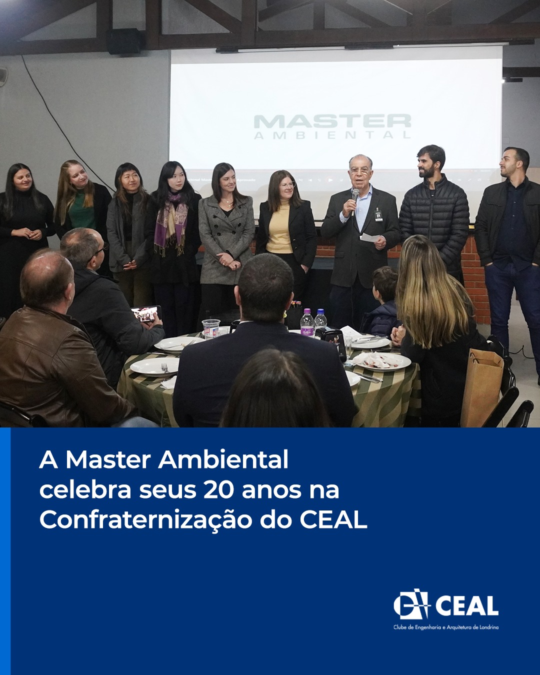 A Master Ambiental celebra seus 20 anos na Confraternização do CEAL
